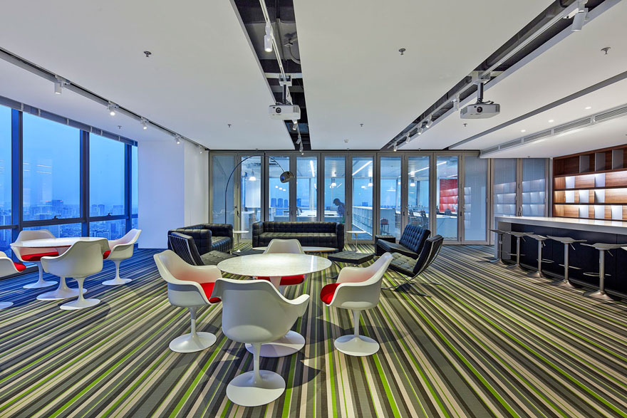 办公空间企业办公室装修价格多少钱_案例赏析 - 悠居网