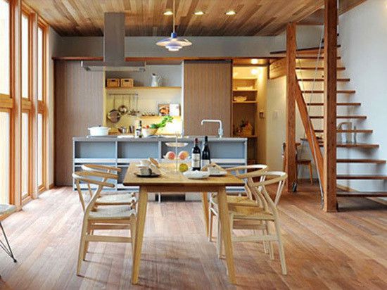 日式厨房装修图