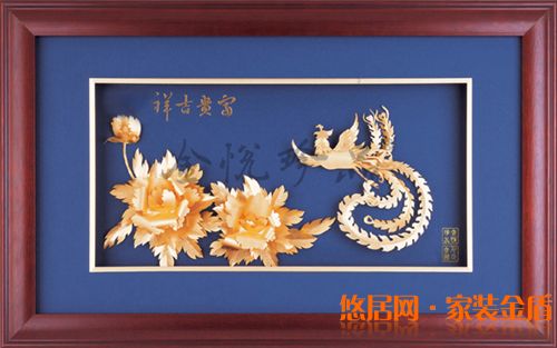 学会立体金箔画的保养方法