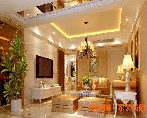 简欧装修第二要点：灯具