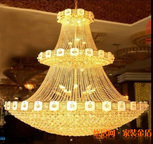 重庆装饰公司教你一些水晶灯清洁保养知识