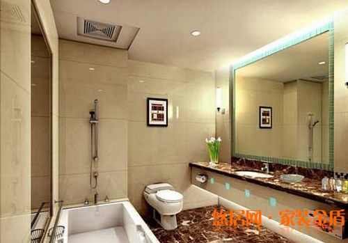 重庆装饰公司教你怎样选卫生间的镜子