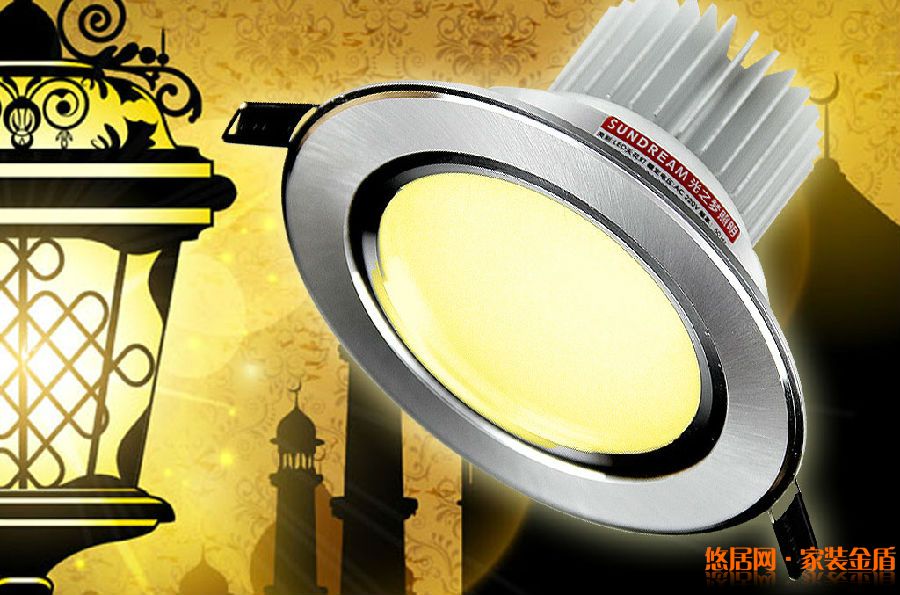 筒灯和射灯的区别