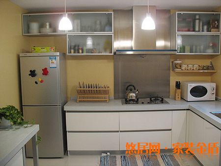 厨房冰箱效果图