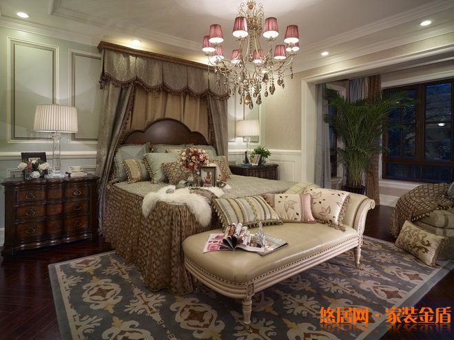 美式卧室装修效果图