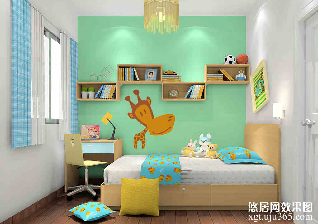 儿童房装修效果图
