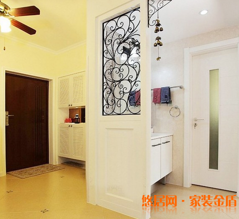 进门隔断玄关设计的方法