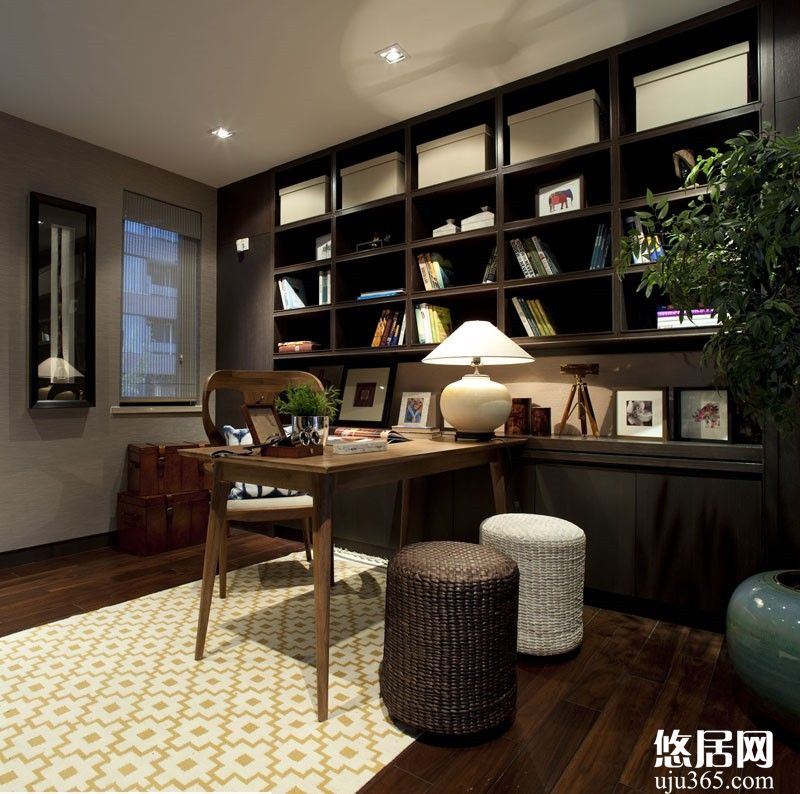 书房装修效果图